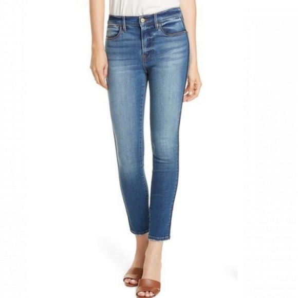 🔥SALE🔥 GAP Tuxedo Piped Jeggings - Picture 1 of 12